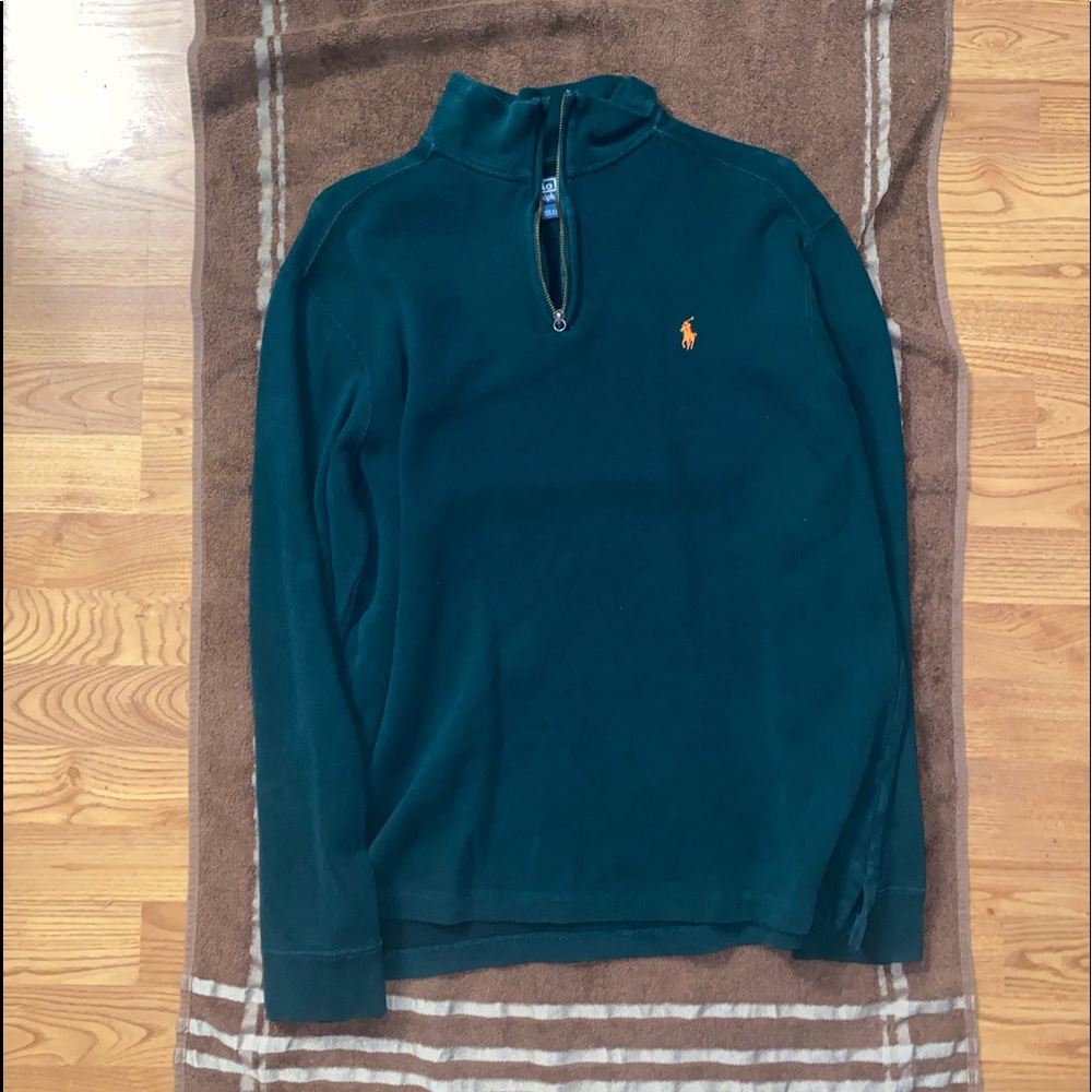 Polo brand, Size L, color green